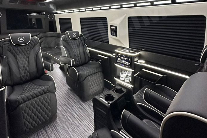 Mercedes-Benz Sprinter jet limo