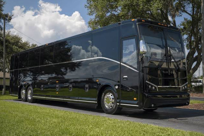 56 PASSENGER CHARTER BUS